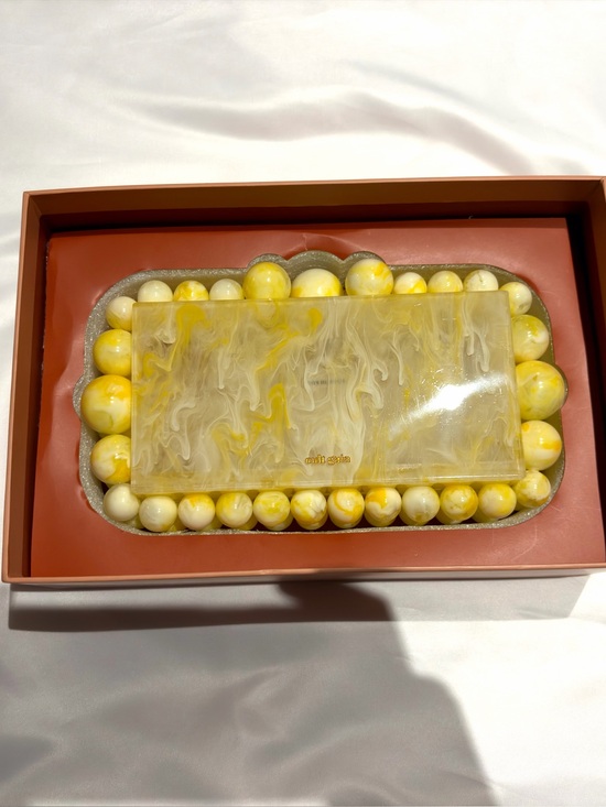 cult gaia Other - Cult Gaia Yellow Quartz EOS Clutch Bag